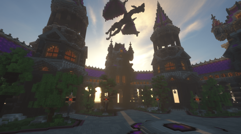 Medieval / Nature Minecraft Faction Spawn (280x280) - Minecraft-Premade