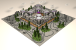 Sci-Fi Futuristic Minecraft Spawn